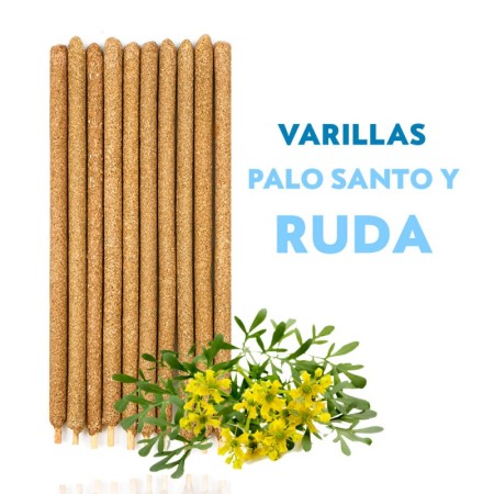 8 ruda & Palo Santo varillas - AromaInspired