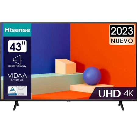 Tv hisense 43pulgadas led 4k uhd - 43a6k - smart tv