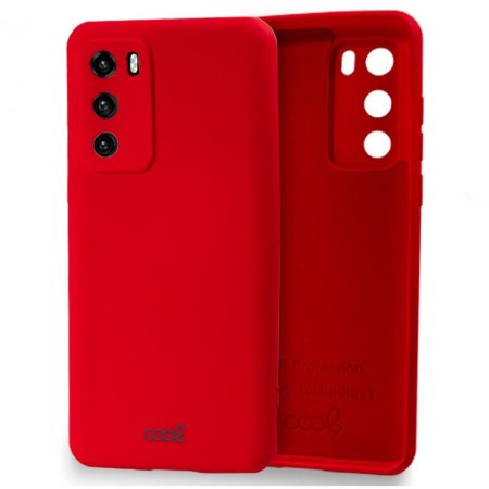 Carcasa COOL para Huawei P40 Cover Rojo