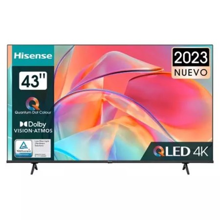 Tv hisense 43pulgadas qled 4k uhd - 43e77kq - smart tv