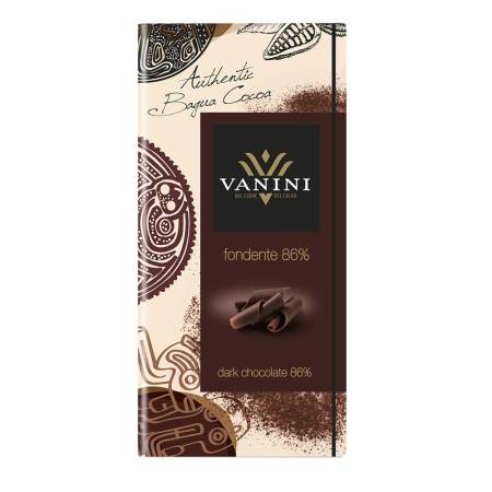 Tableta de Chocolate oscuro 86% Vanini 100 gr.