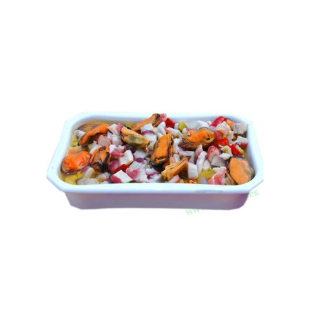 SALPICON PULPO Y MEJILLONES 1 KG C/4UND