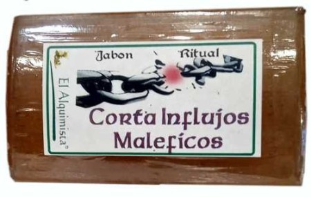 JABON CORTA INFLUJOS MALÉFICOS hecho a mano 100g.