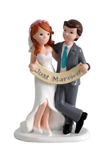 FIGURA PASTEL JUST MARRIED