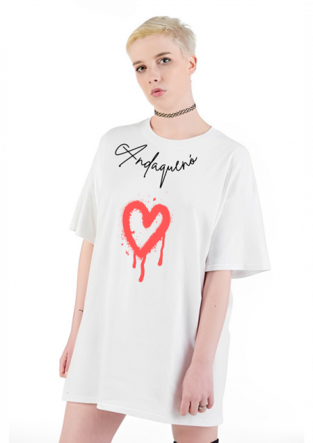 Camiseta Oversize ANDAQUENO - Ref: 15617