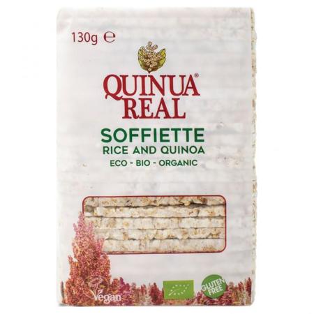 Soffiette (Tortitas) Arroz y Quinoa Bio Sin Gluten 130Gr.