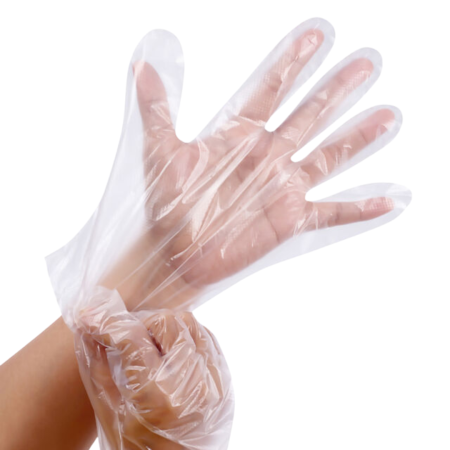 GUANTES DE POLIETILENO DESECHABLES