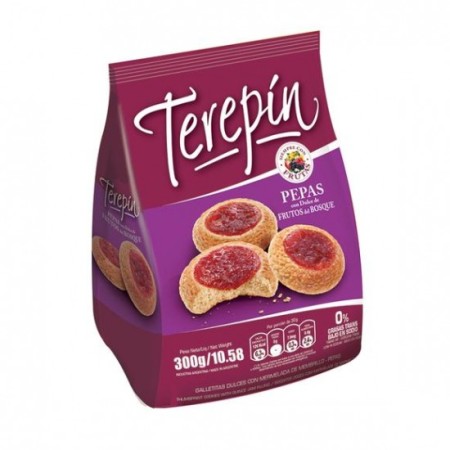 Galletitas Teperin (pepas) frutas del bosque 300 gr.