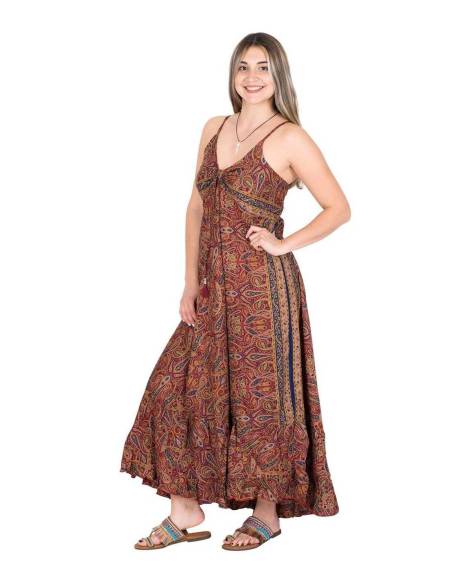 Vestido Hippie Seda - PW0039B