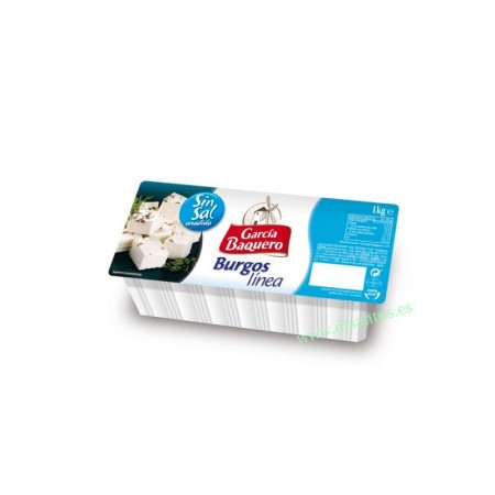 Queso fresco Burgoslinea barra 1 Kg 3p cja