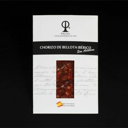 CHORIZO DE IBÉRICO PURO BELLOTA 6@PQ - 100 g.