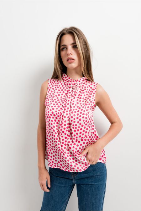 Blusa Estampado Lazo