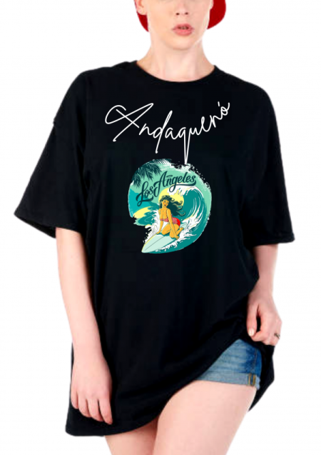 Camiseta Oversize ANDAQUENO - Ref: 8787