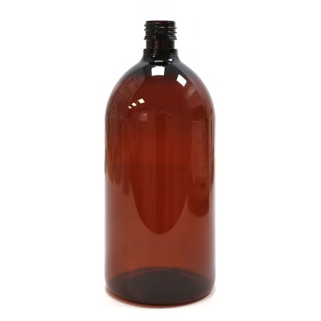 63 Botella PET ambar - 1L