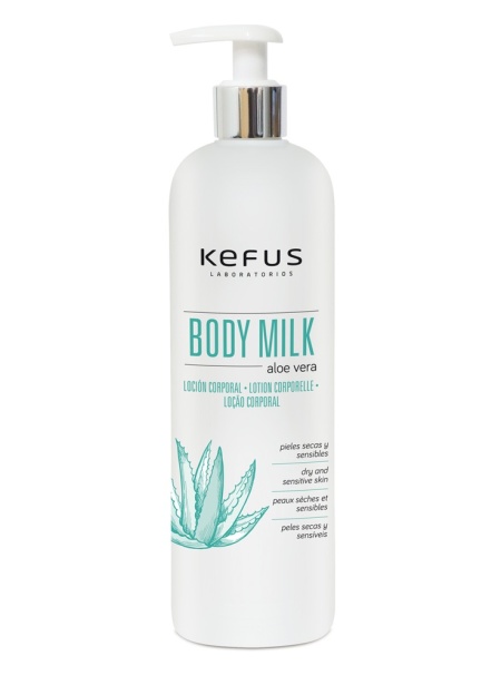 Loción Corporal Body Milk Aloe Vera Kefus (500 ml)