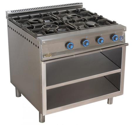 Cocina de gas industrial SERIE 900 CM 904 E