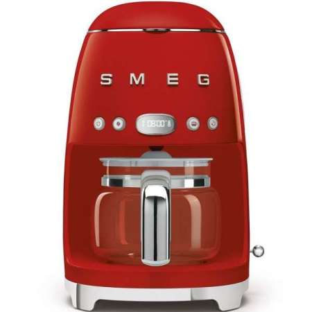 Cafetera De Goteo Roja Smeg