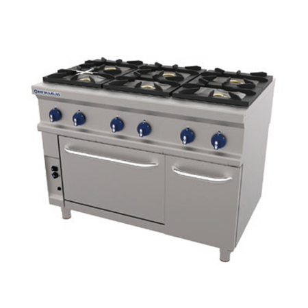 Cocinas a gas Serie 750 Gama modular y puente – REPAGAS - CG-761 LC